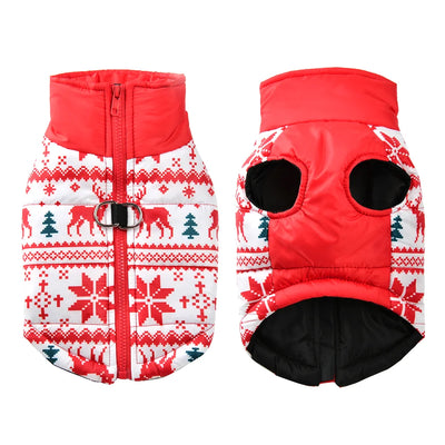 Doudoune de Noël Déguisement Renne Chien