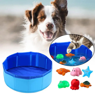 Piscine pour Chien et Chiot Pliable 50 cm