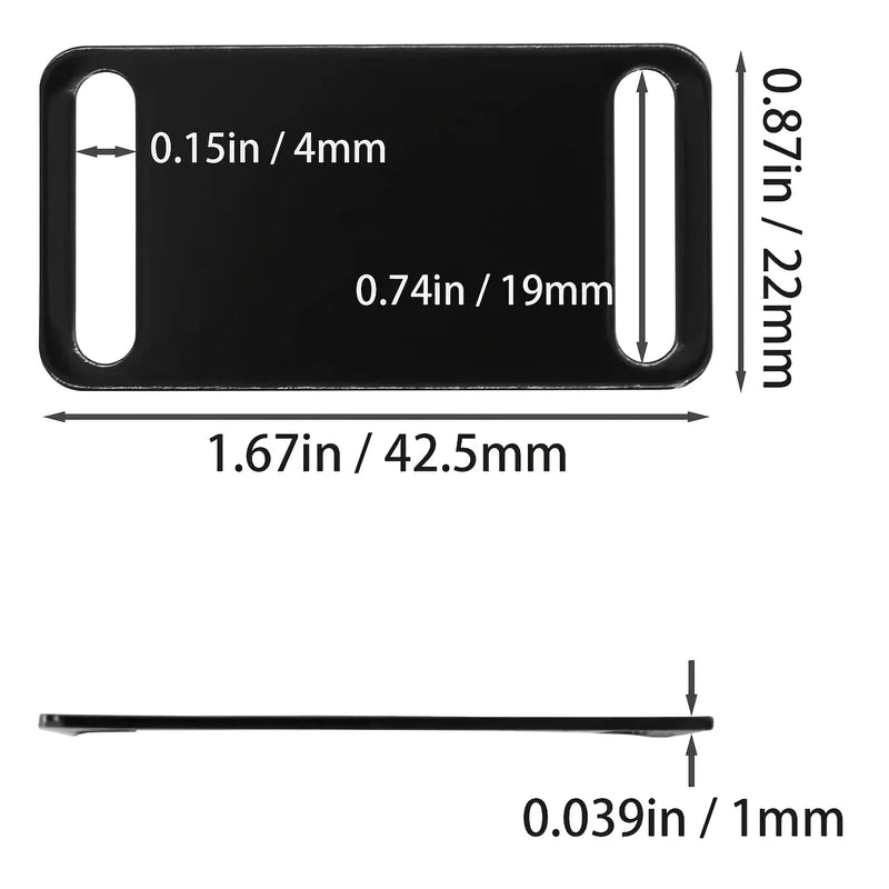 Médaille Gravée en Aluminium Lot de 10 pour Chien
