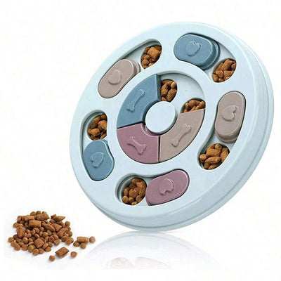 Jouet Puzzle Chien Rond 24 cm Friandises Anti-Ennui