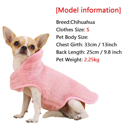 Manteau Polaire Reversible Grand Chien