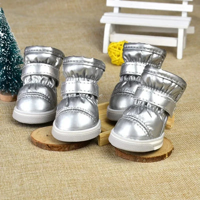 Bottes Hiver Gros Chien Antidérapantes Réfléchissantes