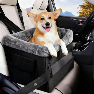 Siège Auto Rehausseur Voiture pour Petit Chien 9 kg