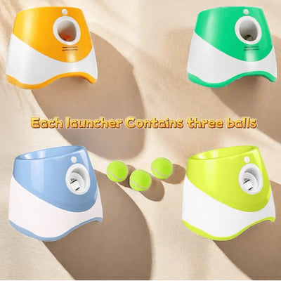Lanceur de Balle Automatique Chien Version Améliorée Balles 58 mm