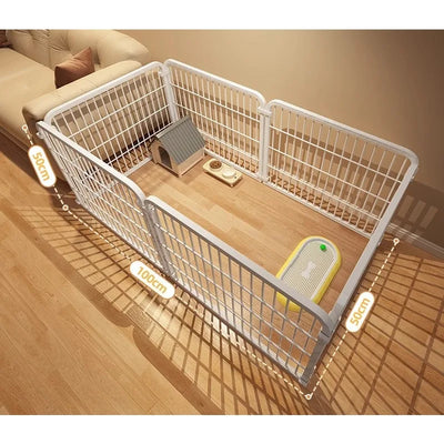 Enclos Modulable pour Chien d'Intérieur Haut et Robuste