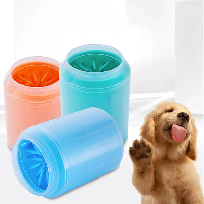 Nettoyeur de Pattes Toilettage Souple Chien