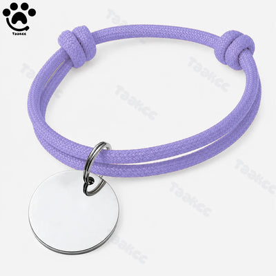 Médaille Gravée Multi-Formes en Inox pour Chien