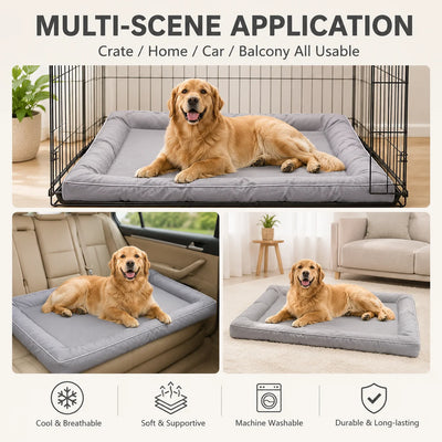 Matelas Étanche Résistant aux Morsures pour Grand Chien