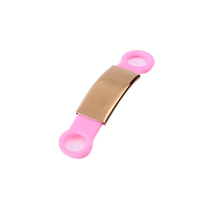 Médaille Gravée Silicone Acier Inoxydable Chien et Chat