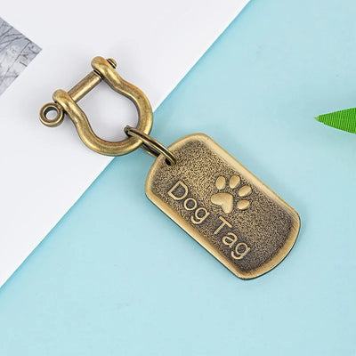 Médaille Gravée au Laser Robuste pour Chien