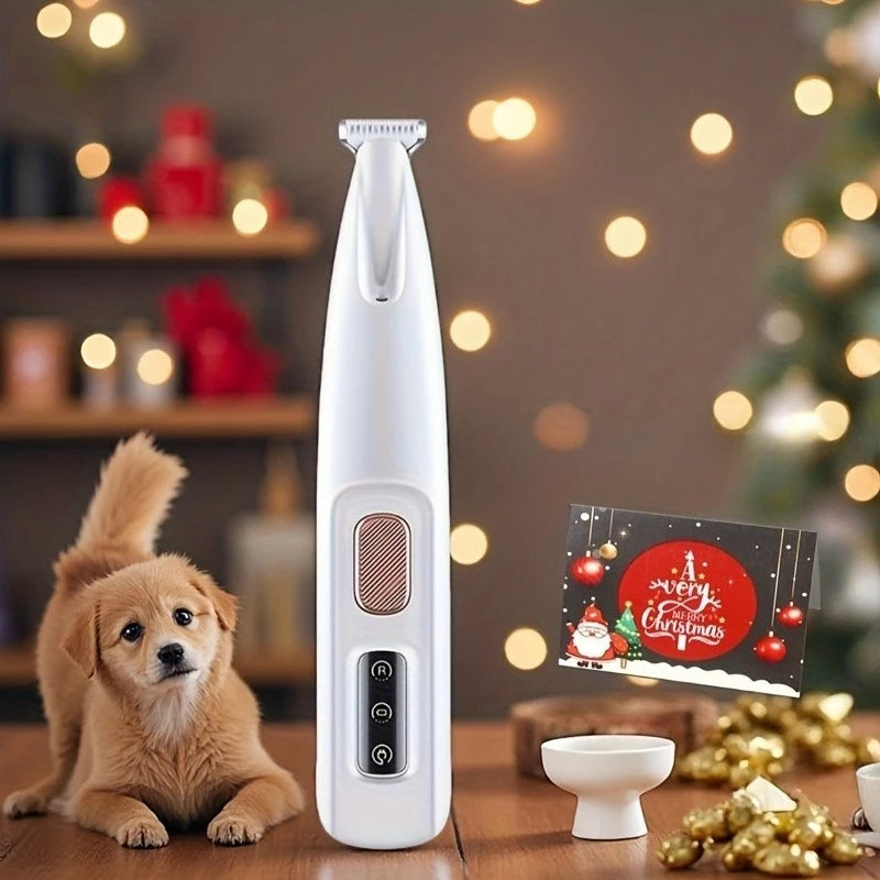 Tondeuse Pattes pour Chien Silencieuse 35 dB Lumière LED USB