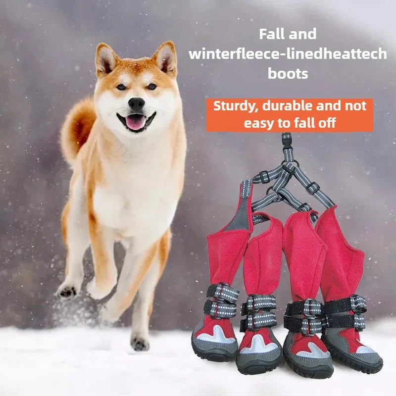 Bottes Hiver Imperméables Gros Chien