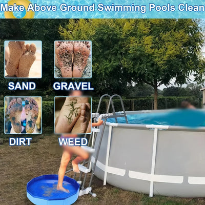 Piscine pour Chien Pliable 50 cm Bassin Anti-Sable