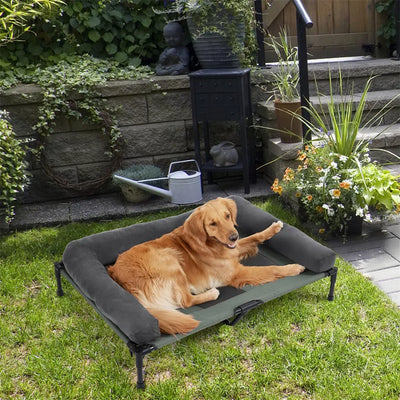 Lit pour chien surélevé - Gros-Chien.com