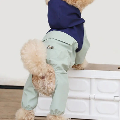 Manteau Imperméable Réfléchissant Haute Visibilité Chien
