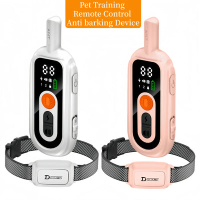 Collier Anti-Aboiement Auto 3300ft Gros Chien Rechargeable