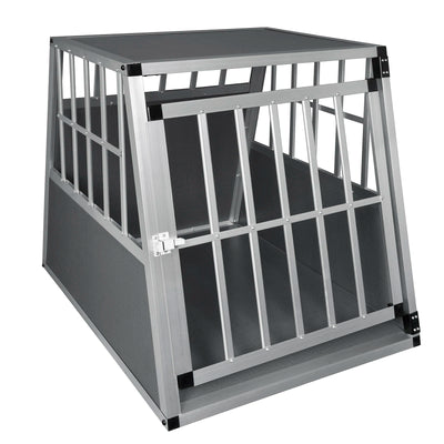 Cage de Transport Aluminium EUGAD 1 Porte pour Chien