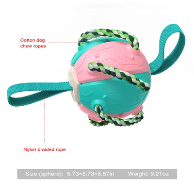 Balle Frisbee Pliable Indestructible Gros Chien