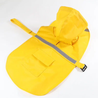 Manteau Imperméable Poncho Réfléchissant Capuche Grand Chien