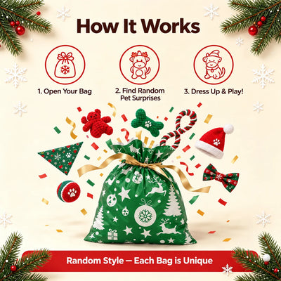 Coffret 8 Jouets de Noel pour Chien
