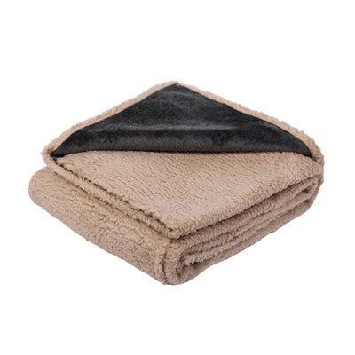 Couverture Flanelle Peau d'Agneau pour Chien