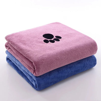 Serviette Microfibre Super Absorbante pour Chien