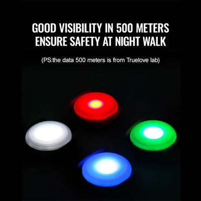 Lumière LED Clip de Sécurité Étanche pour Chien