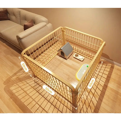 Enclos Modulable pour Chien d'Intérieur Haut et Robuste