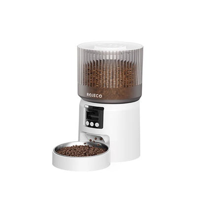 Distributeur de Croquettes 4 L Caméra HD 1080P Télécommande