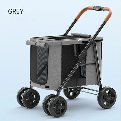 Chariot de Promenade Pliable Gros Chien 30 kg