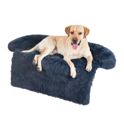 Canapé Apaisant Peluche Protège-Canapé Antidérapant pour Chien