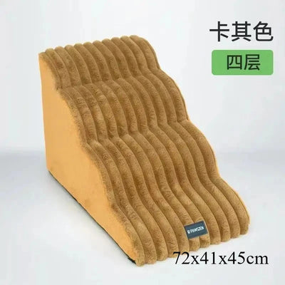 Escalier pour Chien Mousse Ondulée 2, 3 ou 4 Marches