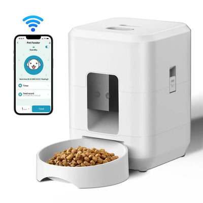 Distributeur de Croquettes Compact 2 L WiFi Programmable