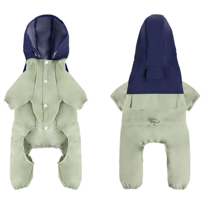Manteau Imperméable Réfléchissant Haute Visibilité Chien
