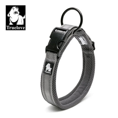 Collier Maille Nylon Réfléchissant Gros Chien
