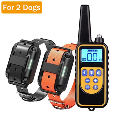 Collier Anti-Aboiement Électrique Gros Chien Télécommande