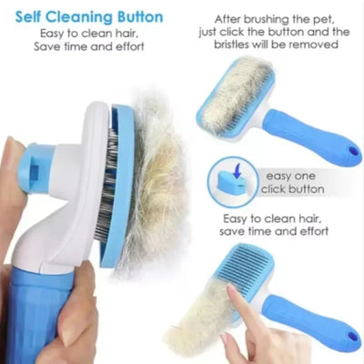 Brosse Multifonction Poils Longs pour Chien