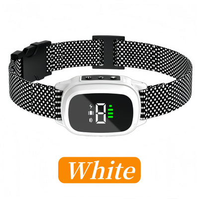 Collier Anti-Aboiement Automatique Rechargeable Gros Chien