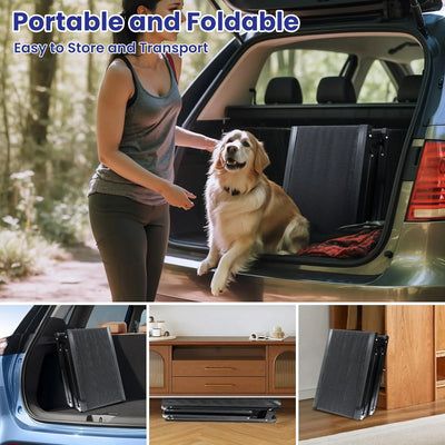 Rampe pour Chien Voiture Pliable Extra Longue 2 ou 3 Volets