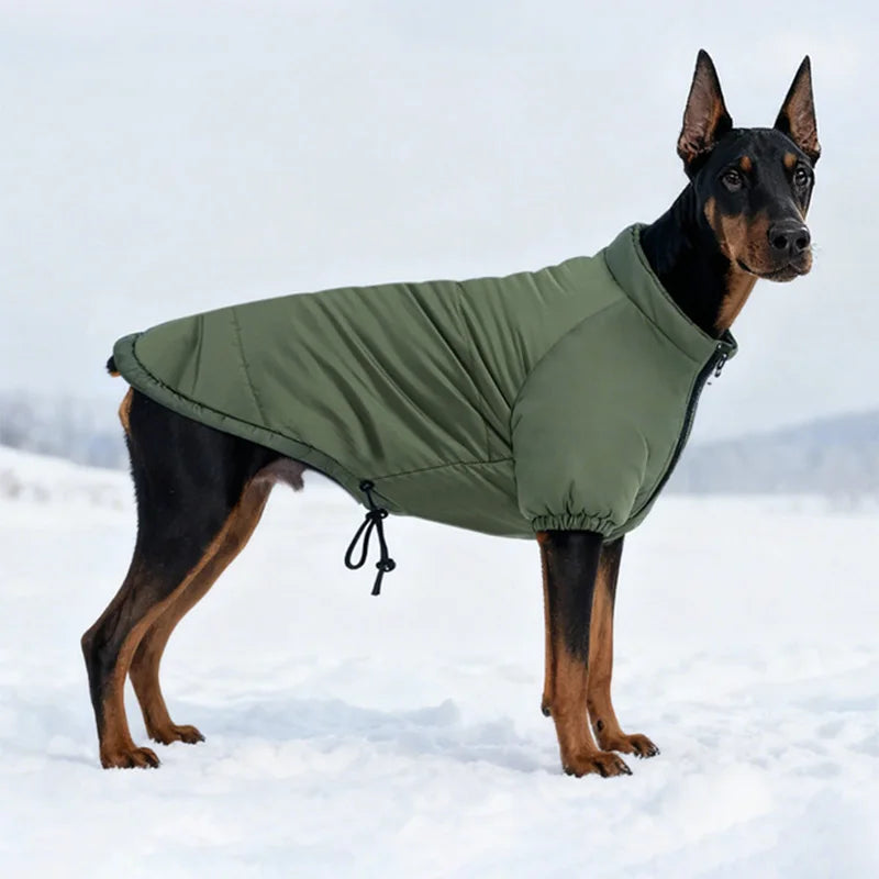Manteau Polaire Chaud Grand Chien Husky Labrador