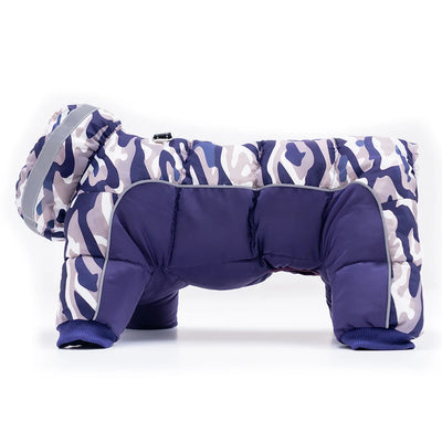 Manteau Imperméable Combinaison de Neige Chaude Chien Moyen