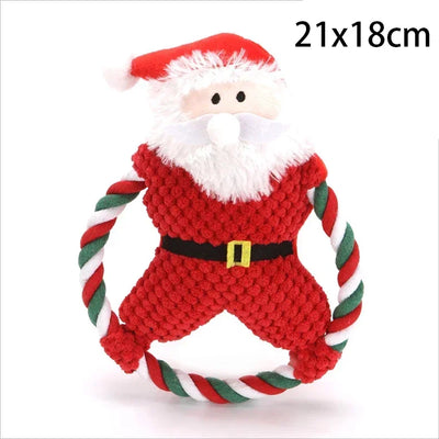 Jouet Peluche de Noël Couineur pour Chien