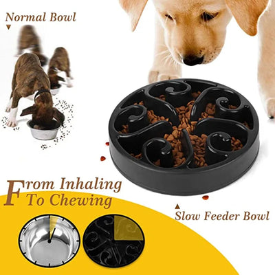 Gamelle Anti-Glouton Grande Taille 30 cm ou 20 cm Gros Chien
