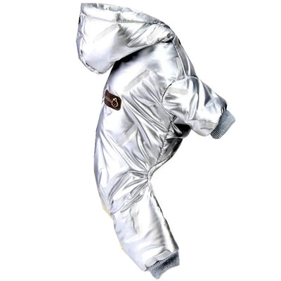 Combinaison Imperméable Hiver 4 Pattes Chien Capuche
