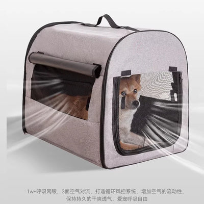 Cage pour Chien en Voiture Pliable Souple 4 Tailles