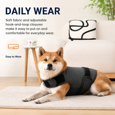 Enveloppe Apaisante Anti-Stress Coton Réglable pour Chien