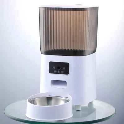 Distributeur de Croquettes 5 L Double Bol Caméra ou WiFi