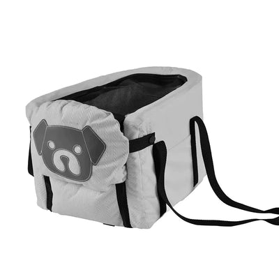 Siège de Voiture Rehausseur Pliable pour Petit Chien avec Sangle