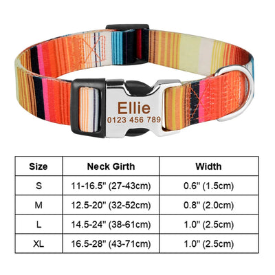 Collier Chien Personnalisé Gravé Motif au Choix