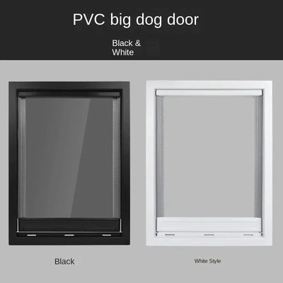 Porte pour Chien Grandes Races PVC Berger Allemand Rottweiler